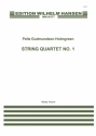Pelle Gudmundsen-Holmgreen, String Quartet No.1 Streichquartett Partitur
