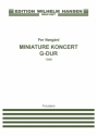 Per Nrgrd, Miniature Koncert G-Dur Klavier Buch