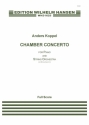 Anders Koppel, Piano Chamber Concerto Piano and String Orchestra Partitur