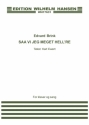 Edvard Brink_Karl Ewert, Saa Vil Jeg Meget Hell're Ha En Bajer Vocal and Piano Buch