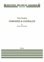 Poul Ruders, Fanfares And Chorales Blechblserensemble Partitur