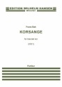 Frans Bak, Korsange SATB Book