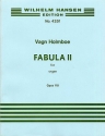 Vagn Holmboe, Fabula II Op.115 Orgel Buch
