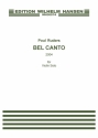 Poul Ruders, Bel Canto Violin Buch