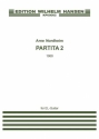 Arne Nordheim, Partita 2  Buch