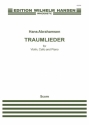 Hans Abrahamsen, Traumlieder Violine, Cello und Klavier Partitur + Stimmen