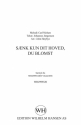 Snk Kun Dit Hoved, Du Blomst for soli, mixed choir a cappella choral score (dn)