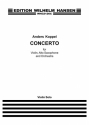 Anders Koppel, Concerto For Violin, Saxophone and Orchestra Violin, Saxophone and Orchestra Stimme