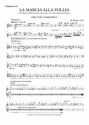 Bo Holten, La Marcia alla Follia (Parts) Flute, Clarinet, Violin, Cello and Piano Set Of Parts