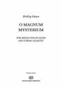 Phillip Faber, O Magnum Mysterium SATB Choral Score