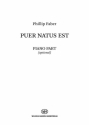 Phillip Faber, Puer natus est SATB and Piano Part