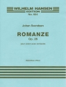 Romance op.26 for violin and orchestra for violin and piano