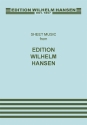 To be or not to be 4 Lieder fr gem Chor und Klavier (instr. ad lib) Partitur (en/schwed)