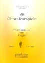 88 Choralvorspiele Band 1 f�r Harmonium oder Orgel