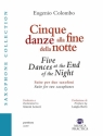 Eugenio Colombo, Cinque danze alla fine della notte Saxophone Duet Book & Audio-Online