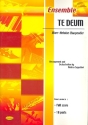 TE DEUM FOR ORCHESTRA SCORE AND PARTS CAPPELLARI, ANDREA,  ARR.