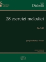 Esercizi Melodici op. 149 per pianoforte a quattro mani