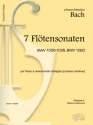 7 Fltensonaten BWV1030-1035, BWV1020 per flaute e clavicembalo obbligato o bc