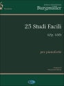 Johann August Franz Burgmller, 25 Studi Facili (op.100), per Pianofor Klavier Buch