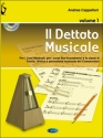 Andrea Cappellari, Il Dettato Musicale Vol. 1  Buch + CD
