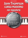 John Thompson, John Thompson's Corso Moderno Per Pianoforte 1 Klavier Buch + CD