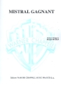 Mistral Gagnant: Einzelausgabe Gesang und Klavier mit Gitarrenakkorden