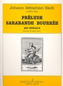 Prlude et sarabande bourre per chitarra