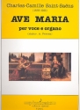 Ave Maria per voce e organo (la)