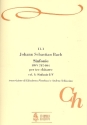 Sinfonie BWV787-801 vol.1 (nos.1-5) per 3 chitarre partitura et parti