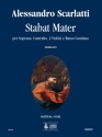 Stabat mater fr Sopran, Alt, 2 Violinen und Bc Partitur