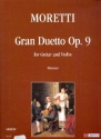 Gran Duetto op.9 per chitarra e violino (milano ca. 1816)