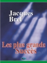 Jacques Brel: Les plus grands succs Songbook Gesang und Klavier/Gitarre