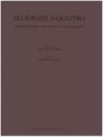Gioachino Rossini, Sei Sonate A Quattro 2 Violins, Cello, Contra Bass Partitur + Stimmen