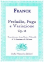 Preludio Fuga e Variazione op.18 for harp, flute and violoncello score and parts