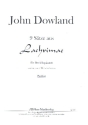 9 S�tze aus Lachrimae f�r 2 Violinen, Viola, Violoncello und Kontrabass Partitur und Stimmen