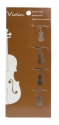Klammer Violine Edelstahl 15 x 23 mm (Set mit 4 Stck)