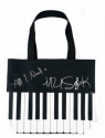 City Shopper Tastatur All I need is music 45 x 37 x 12 cm Innentasche mit Reiverschluss, Klettverschluss, 2 Trageschlaufen