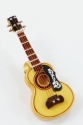 Miniatur Pin spanische Gitarre 7 cm