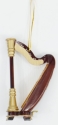 Harfe 12 cm Holz mit Schlaufe zum Aufhngen
