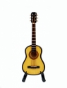 Gitarre 10 cm mit Standfu und Geschenkbox