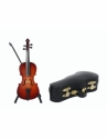 Violoncello 14 cm mit Bogen, Standfu und Geschenkbox