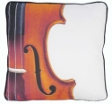Kissen mit Paspeln Design: Geige 100% Baumwolle 40*40 cm
