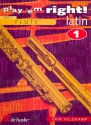 Play 'em right Latin vol.1: Songs and Exercises for flute (d/en/it/ nl)   Grade 2,5