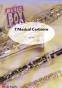 7 musical Cartoons for 3 clarinets score and parts