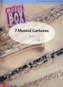 7 Musical Cartoons for 3 flutes score and parts