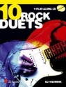 10 Rock Duets (+Playalong CD) fr E-Gitarre mit opt. 3.Stimme fr Rhythmusgitarre