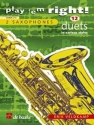 Play 'em right: 12 duets in various styles for 2 saxophones