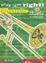 Play 'em right: 12 duets in various styles for 2 trombones
