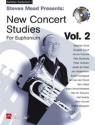New Concert Studies vol.2 (+CD) for bartitone euphonium (Violinschllssel)