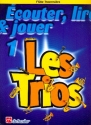 couter, lire, jouer vol.1 - Les Trios pour 3 fltes (frz) partition